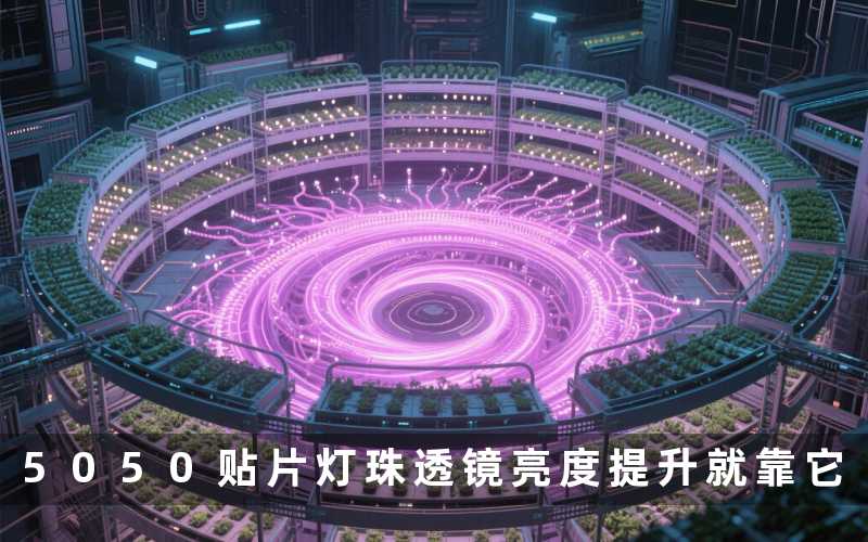 5050贴片灯珠透镜亮度提升就靠它