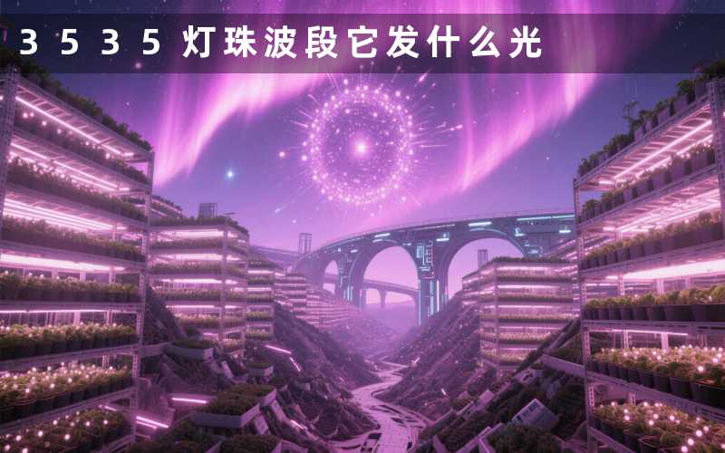 3535灯珠波段它发什么光