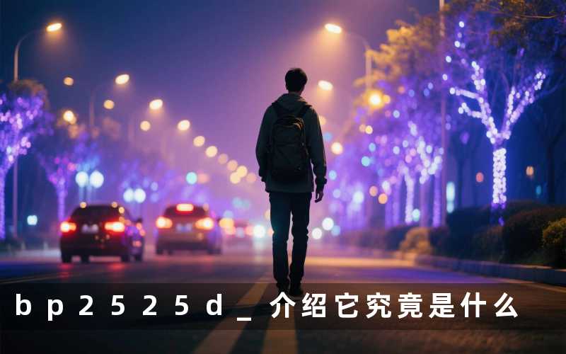 bp2525d 介绍(它究竟是什么)