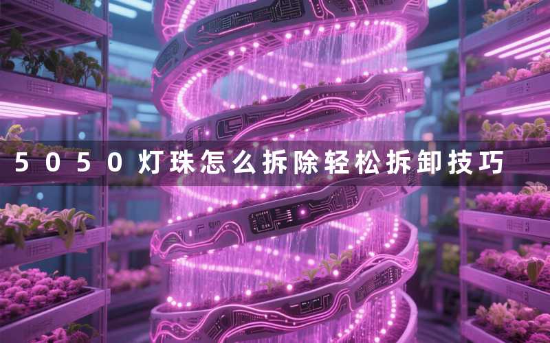 5050灯珠怎么拆除(轻松拆卸技巧)