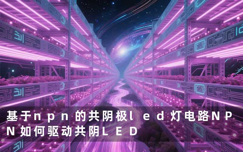 基于npn的共阴极led灯电路NPN如何驱动共阴LED