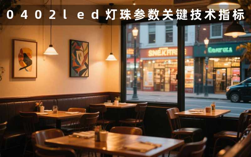 0402led灯珠参数关键技术指标