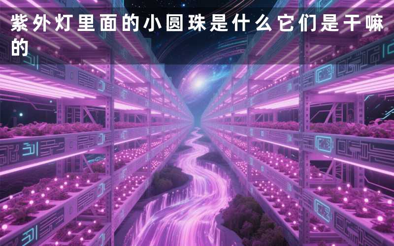 紫外灯里面的小圆珠是什么(它们是干嘛的)
