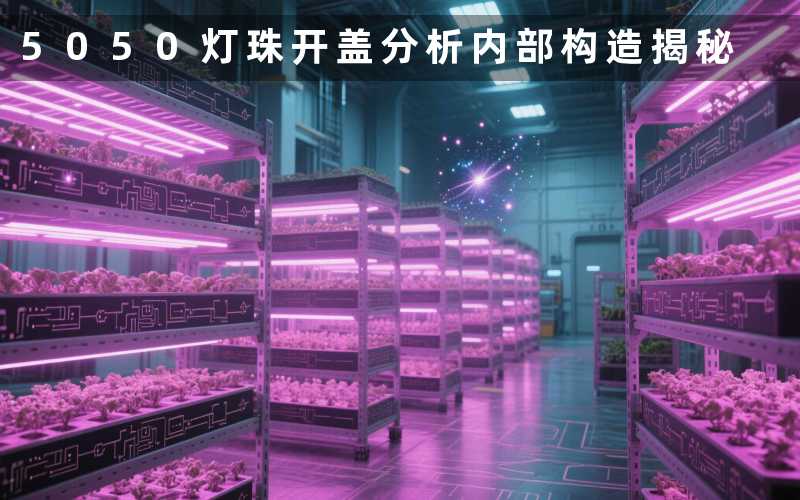 5050灯珠开盖分析(内部构造揭秘)