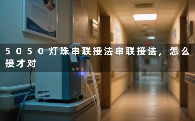 5050灯珠串联接法串联接法,怎么接才对