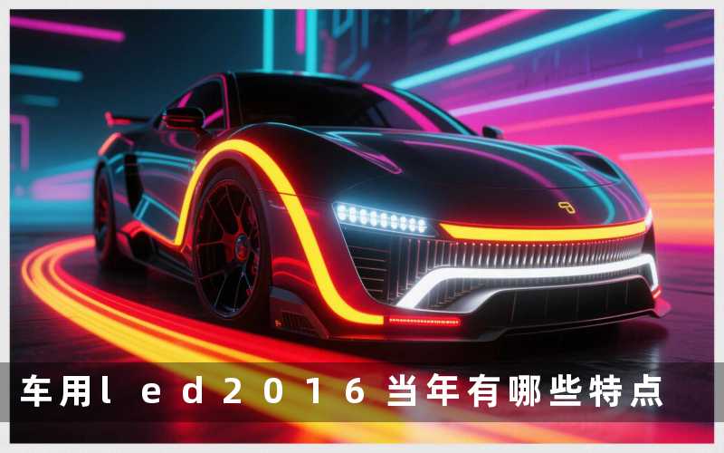 车用led2016(当年有哪些特点)