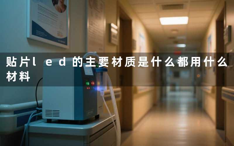 贴片led的主要材质是什么(都用什么材料)
