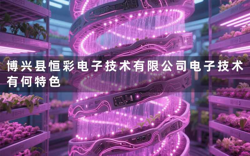 博兴县恒彩电子技术有限公司电子技术有何特色