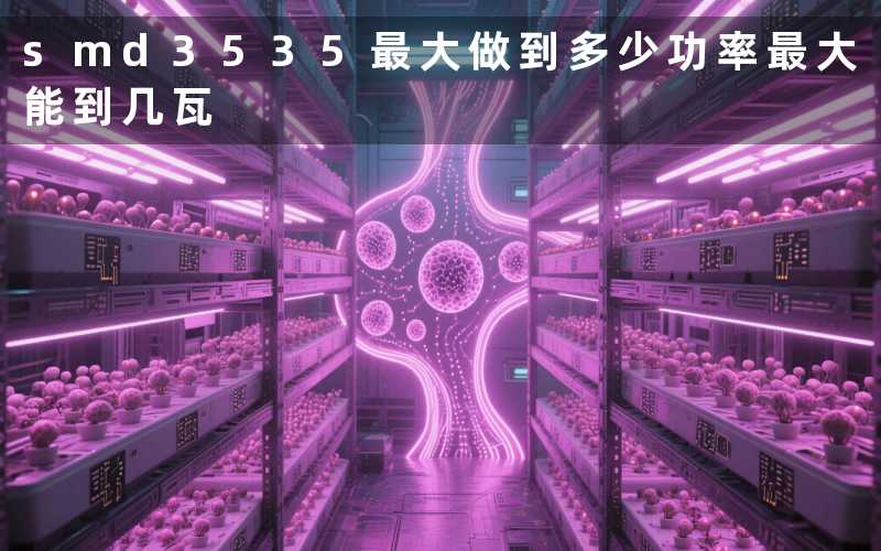 smd3535最大做到多少功率最大能到几瓦