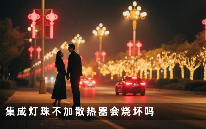 集成灯珠不加散热器(会烧坏吗)