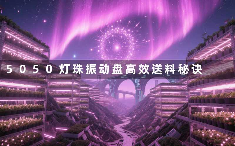 5050灯珠振动盘(高效送料秘诀)