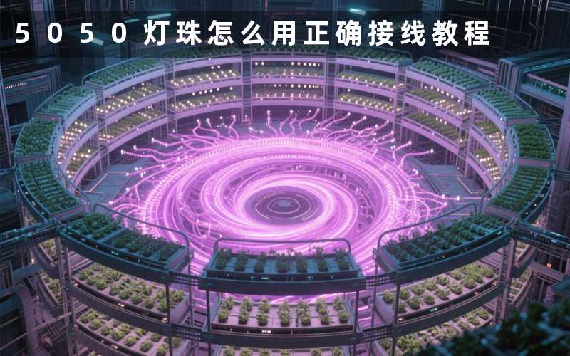 5050灯珠怎么用(正确接线教程)