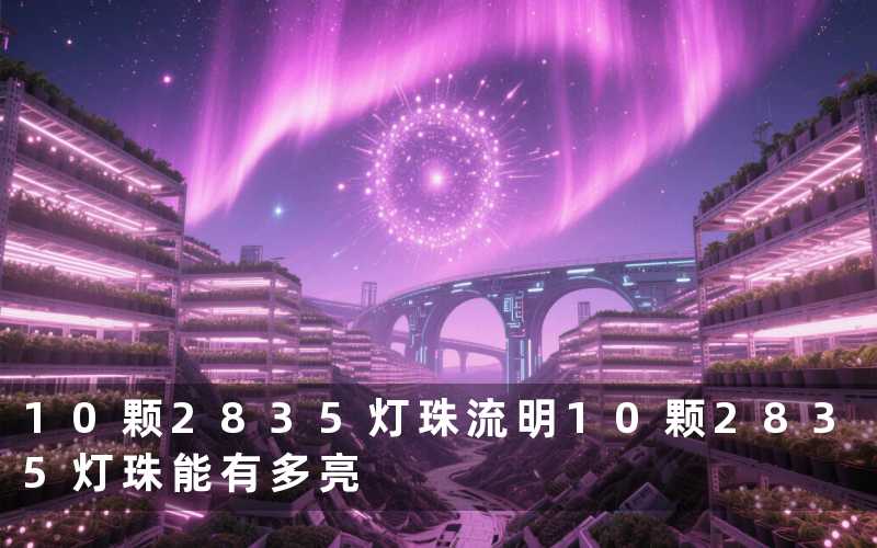 10颗2835灯珠流明(10颗2835灯珠能有多亮)