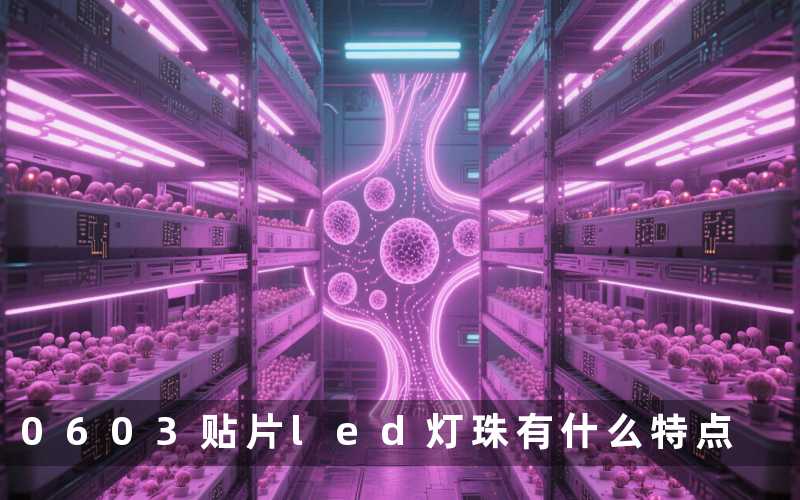 0603贴片led灯珠(有什么特点)