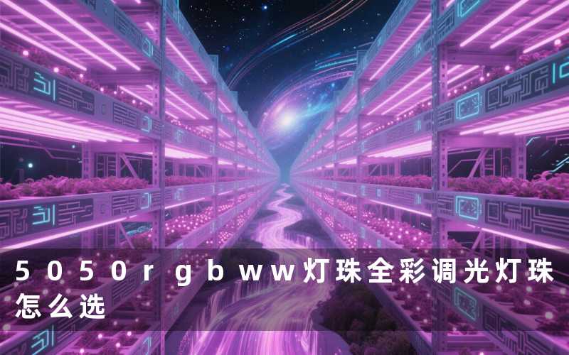 5050rgbww灯珠(全彩调光灯珠怎么选)