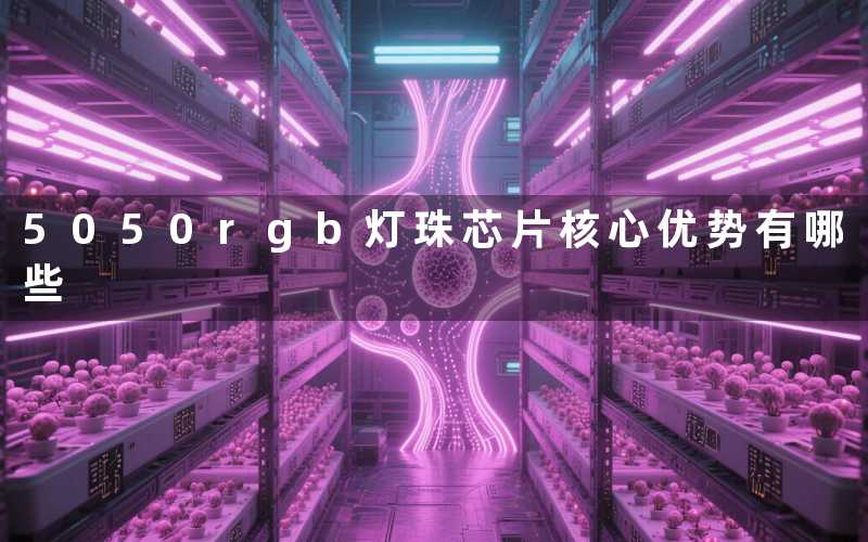 5050rgb灯珠芯片核心优势有哪些