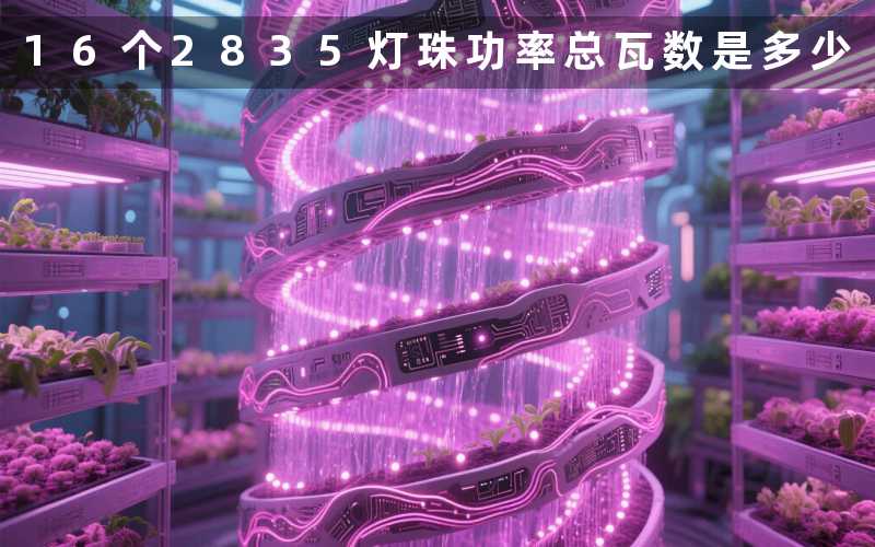 16个2835灯珠功率(总瓦数是多少)
