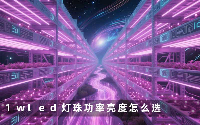 1wled灯珠(功率亮度怎么选)