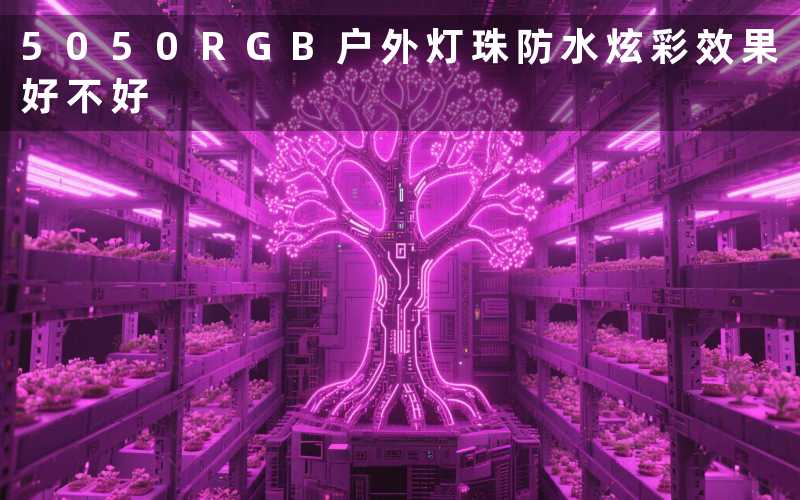 5050RGB户外灯珠(防水炫彩效果好不好)