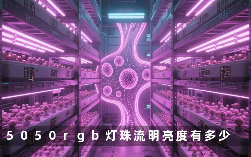 5050rgb灯珠流明(亮度有多少)
