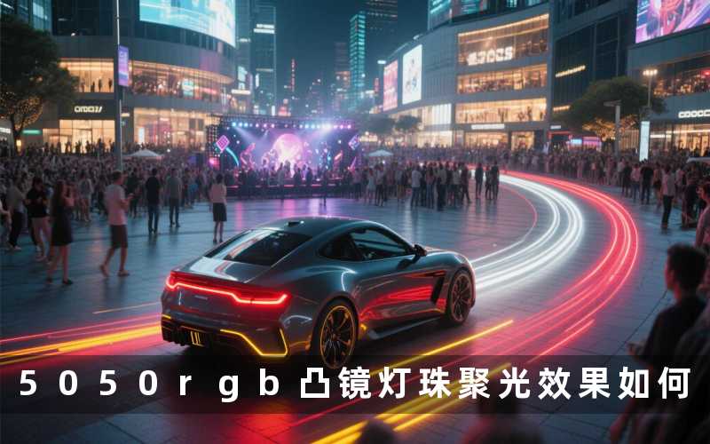 5050rgb凸镜灯珠(聚光效果如何)
