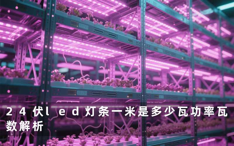 24伏led灯条一米是多少瓦(功率瓦数解析)