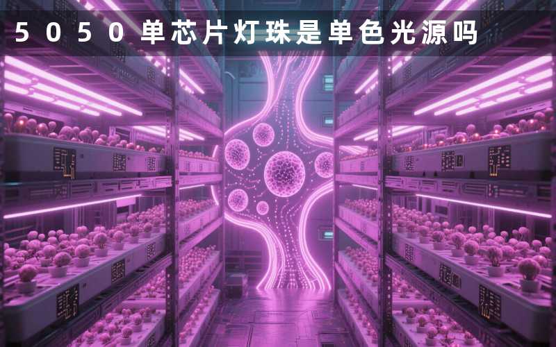 5050单芯片灯珠(是单色光源吗)