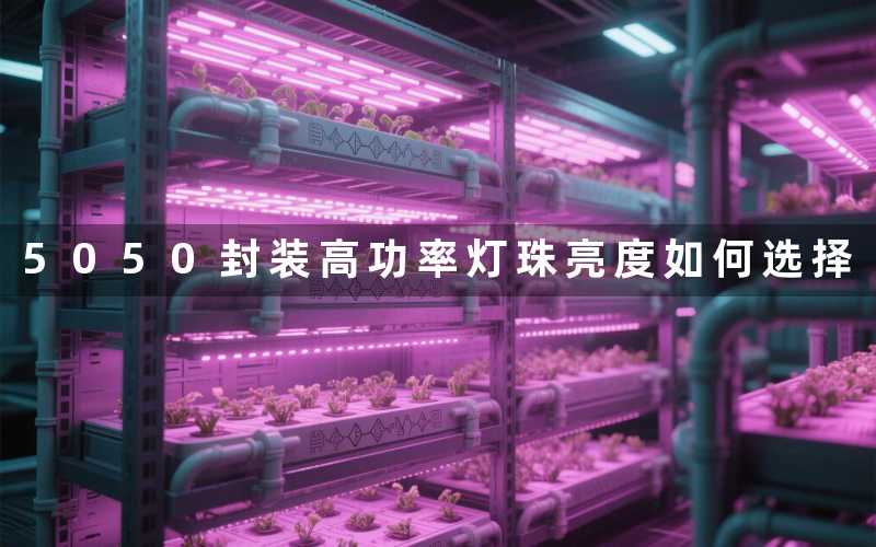 5050封装高功率灯珠亮度如何选择