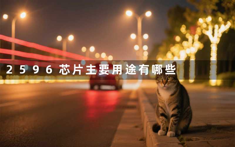 2596芯片(主要用途有哪些)