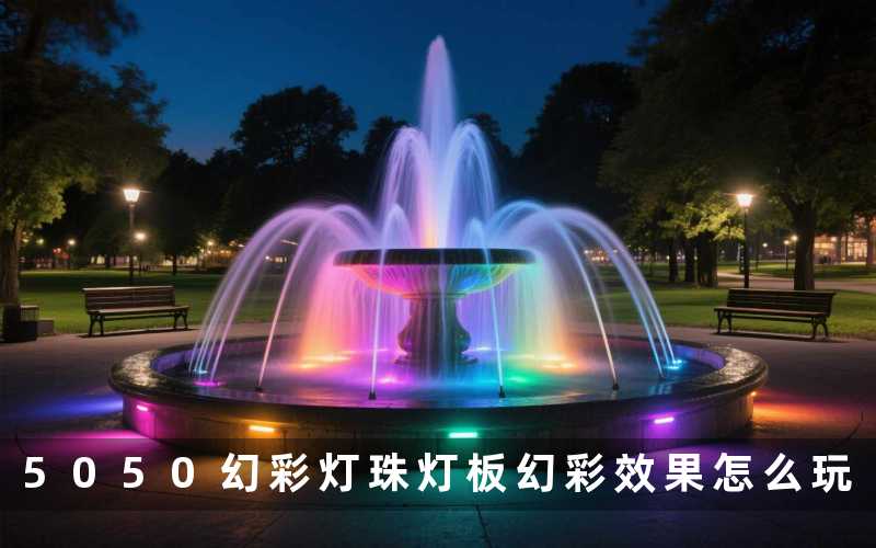 5050幻彩灯珠灯板幻彩效果怎么玩