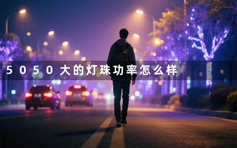 5050大的灯珠功率怎么样