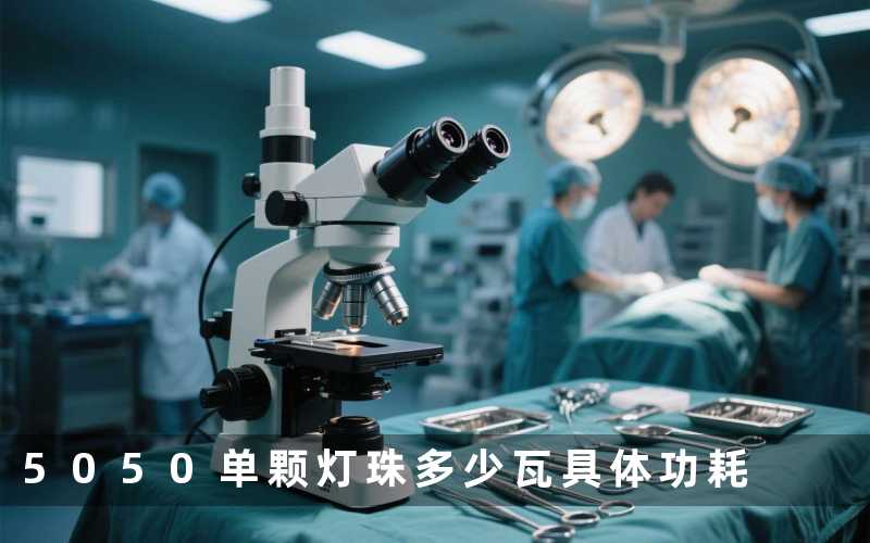 5050单颗灯珠多少瓦(具体功耗)