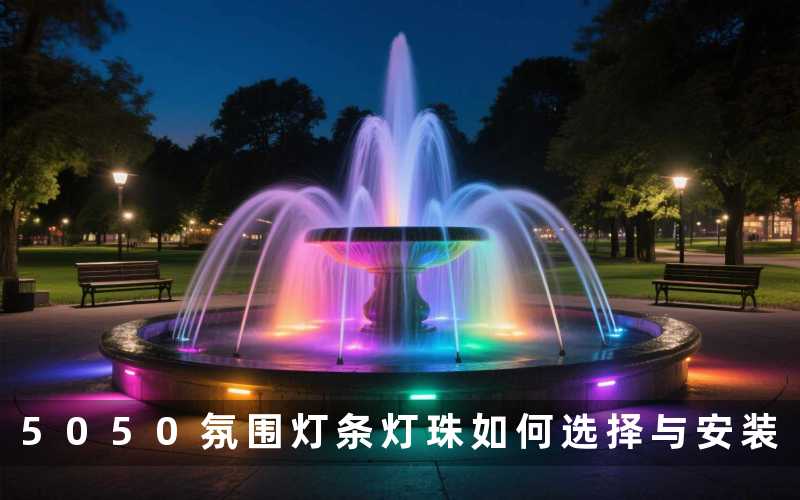 5050氛围灯条灯珠(如何选择与安装)