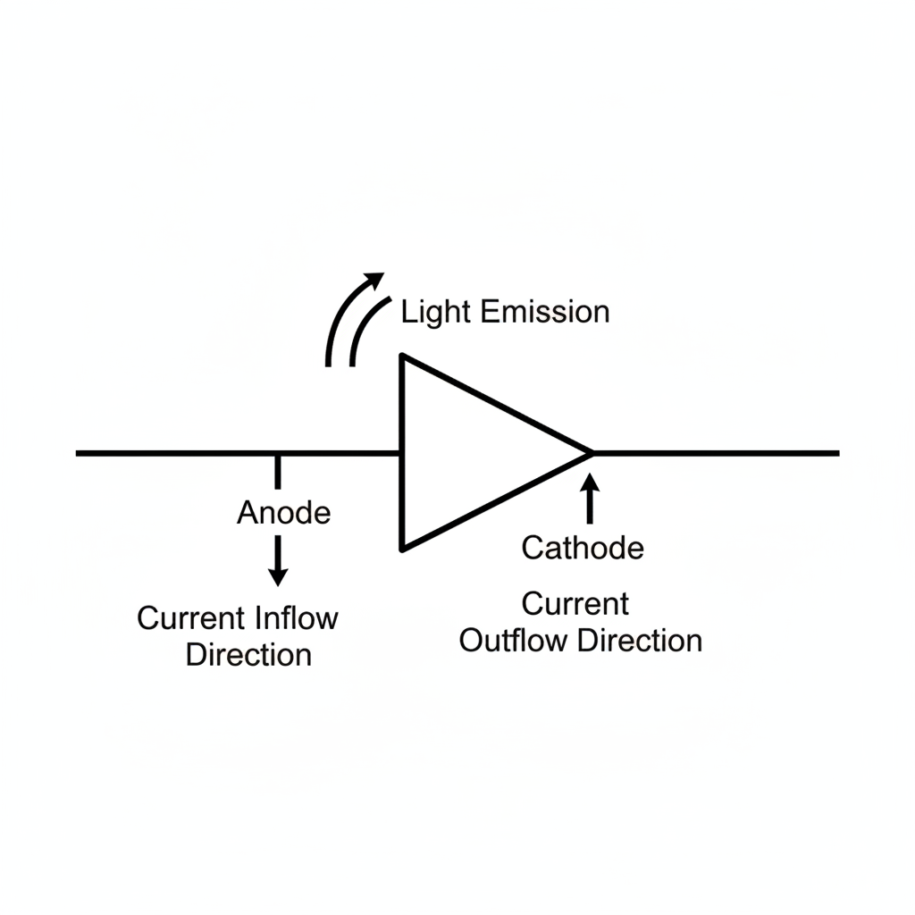 发光二极管电路符号正负极图解