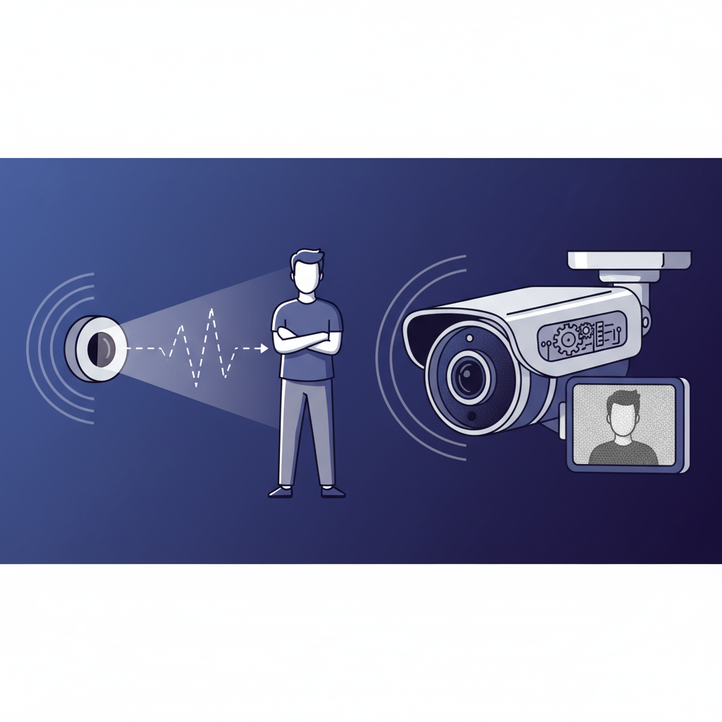 红外LED灯珠发射不可见红外光,照射物体后反射回监控摄像头,摄像头传感器捕捉并转换为清晰的黑白图像,实现夜视功能。