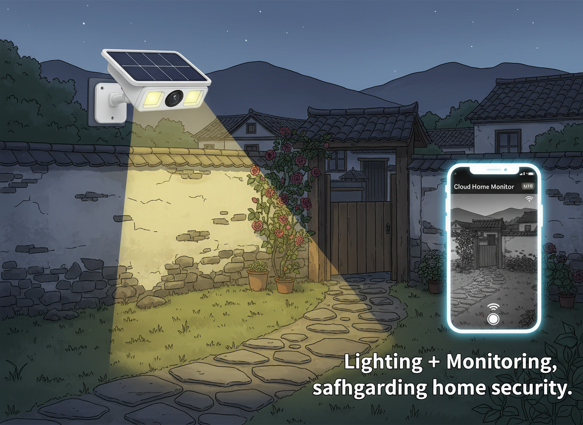 农村院子太阳能灯技术指南：从位置选择、安装到品牌分析