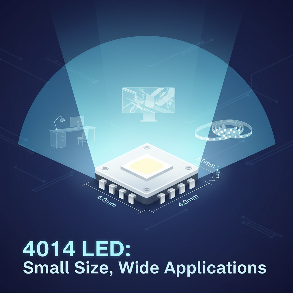 4014 LED: 小尺寸,广泛应用