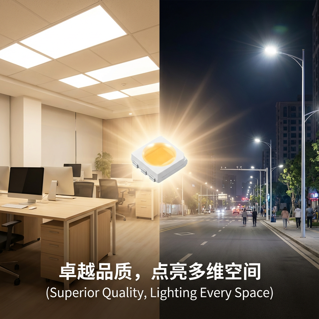 SMD2V3030LED灯珠深度解析：技术规格、材料细节与应用案例