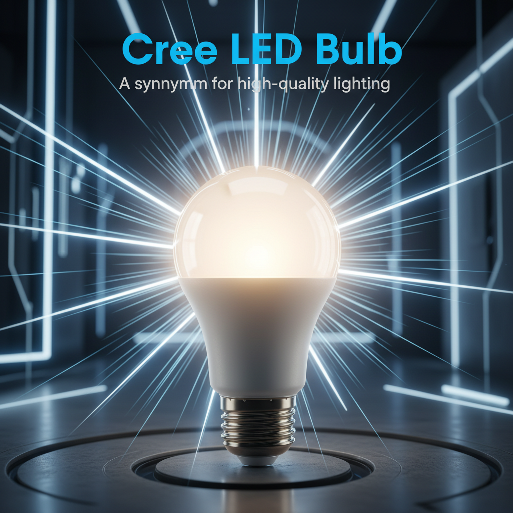 科锐灯珠特写,高品质照明的代名词