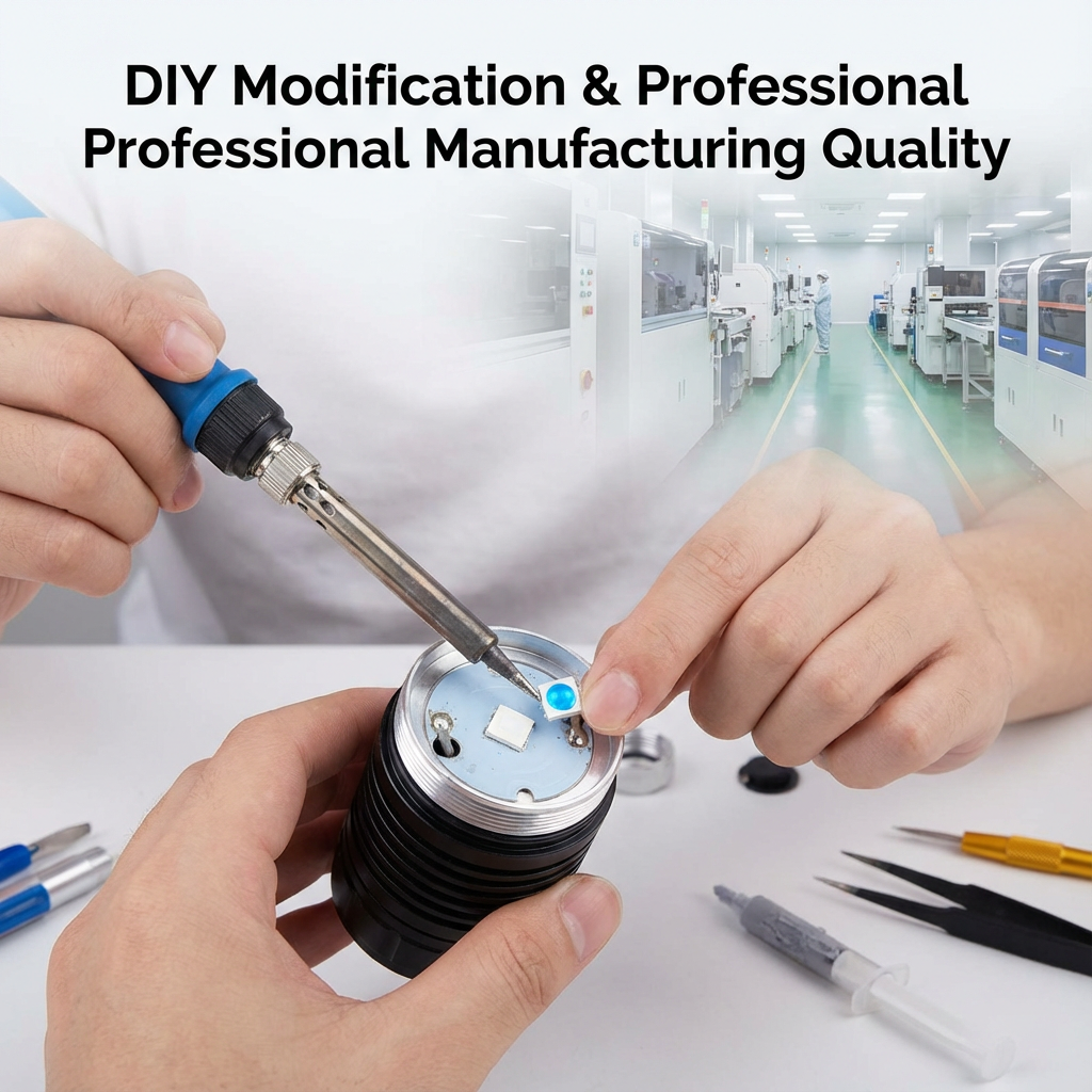 手电筒、车灯、钓鱼灯LED灯珠选择终极指南：技术参数、改装与应用场景解析