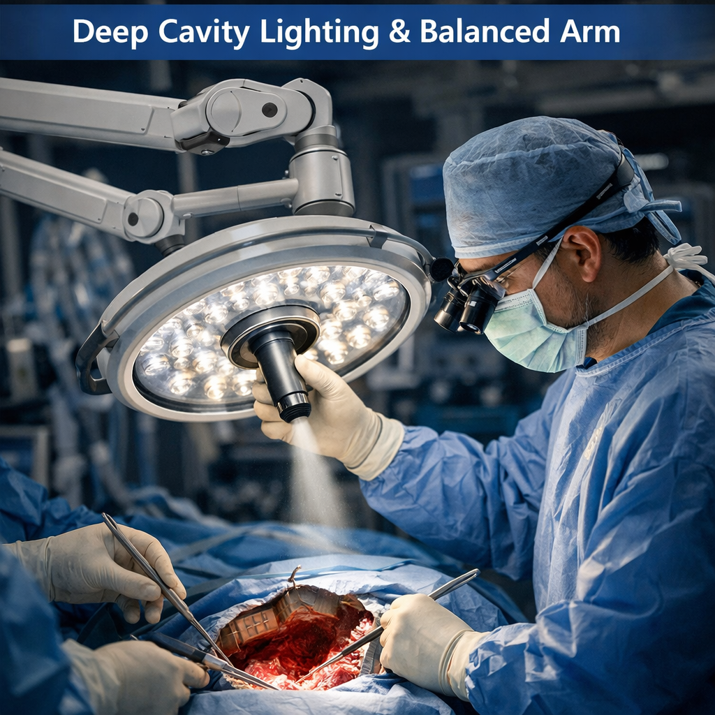 无影灯是什么原理？从核心技术到医疗应用的全方位解析