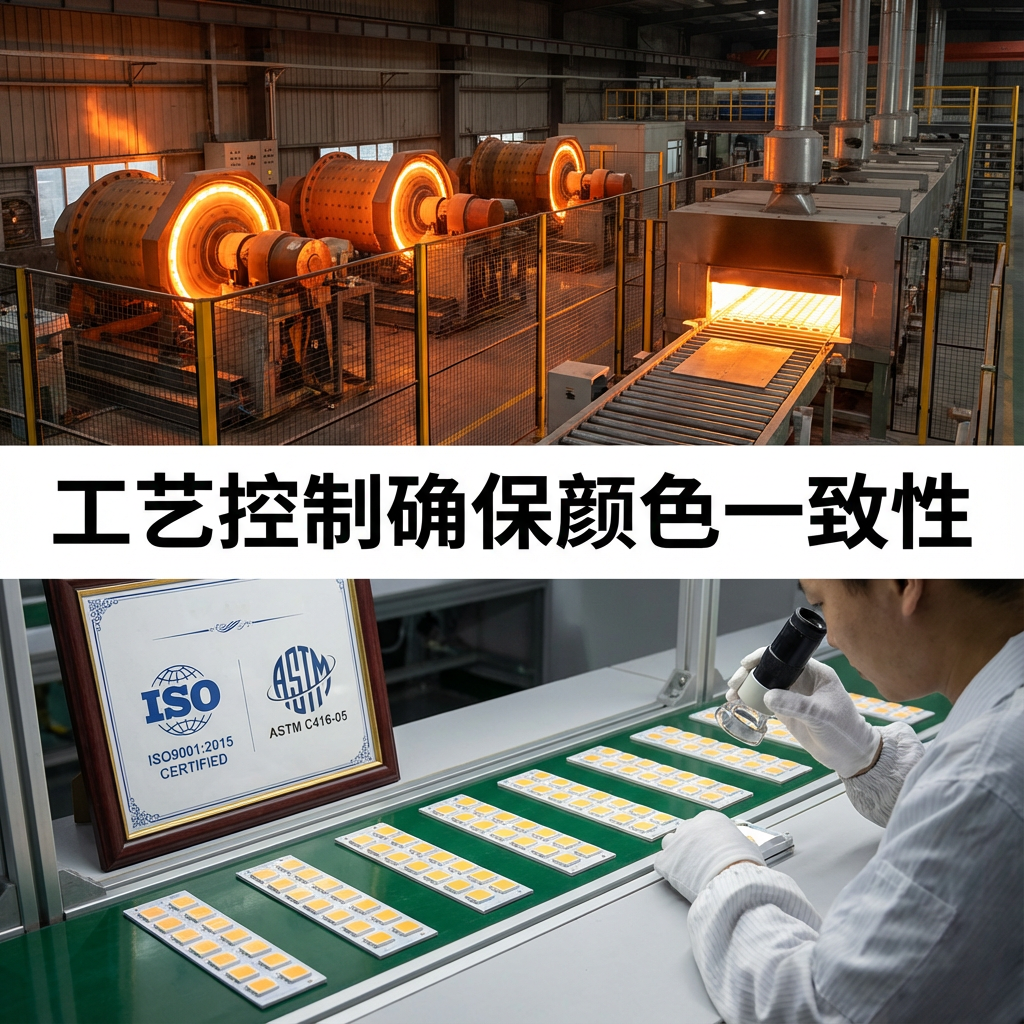 3535陶瓷特殊定制颜色厂家指南：从色料选择到生产工艺全解析