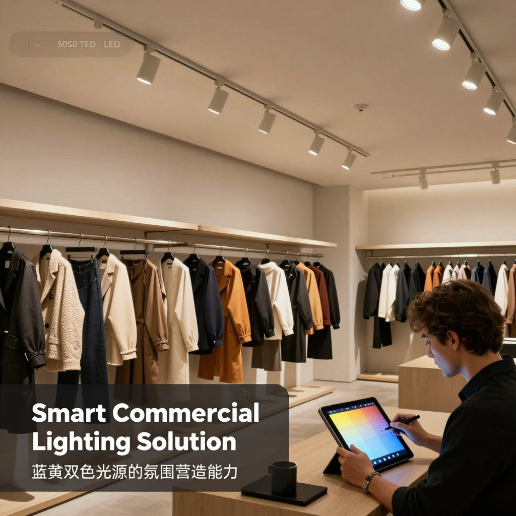 大功率5050陶瓷蓝黄双色LED灯珠：技术参数、应用与性能深度解析