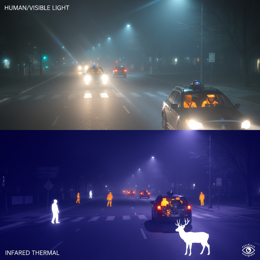 非可见光红外深度解析：技术原理、核心应用与材料细节