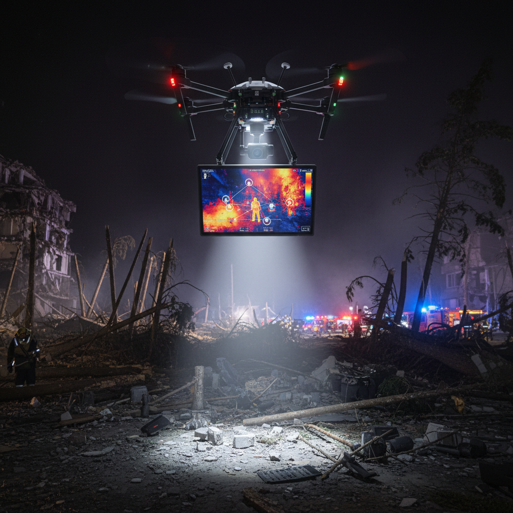 无人机红外灯珠技术解析：原理、应用与增强夜视效果的完整指南(2026)