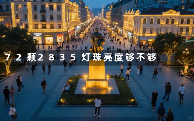 72颗2835灯珠亮度够不够