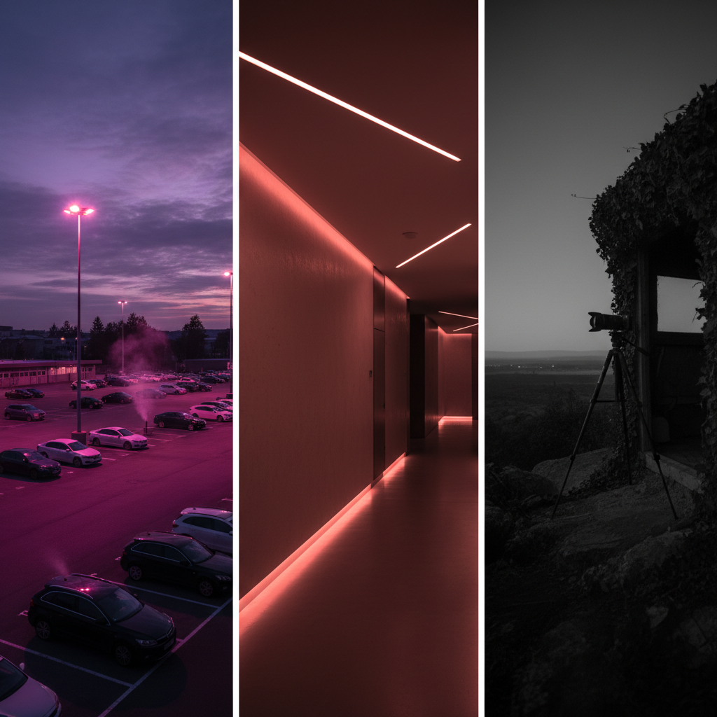 暗光环境红外补光解决方案：技术原理、应用与选择指南