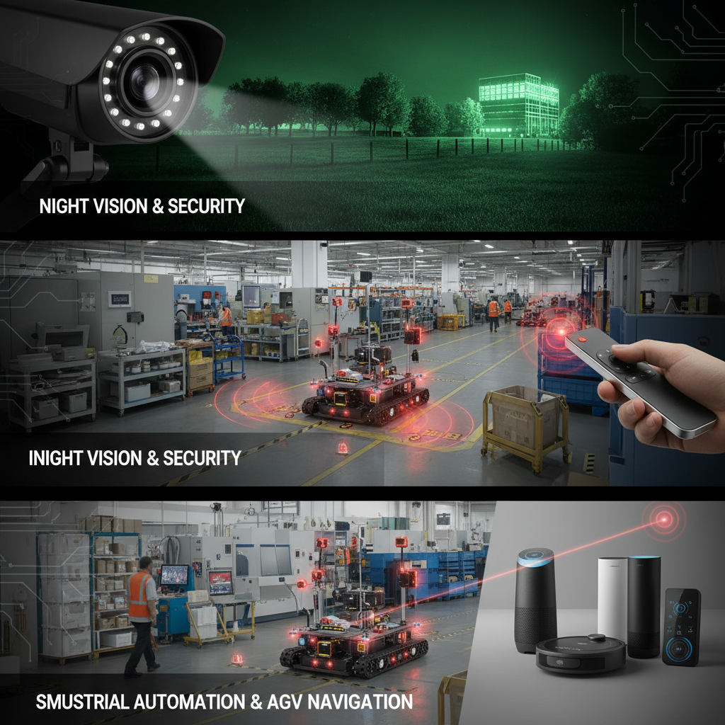 耐高温红外LED灯珠长寿命解析：工作原理、核心参数与应用指南(2026)