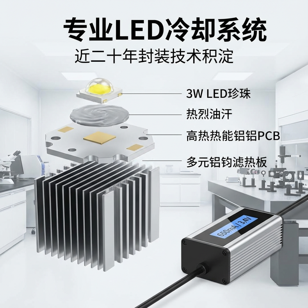 3W灯珠发热严重吗？从原理、散热到应用的全方位技术指南