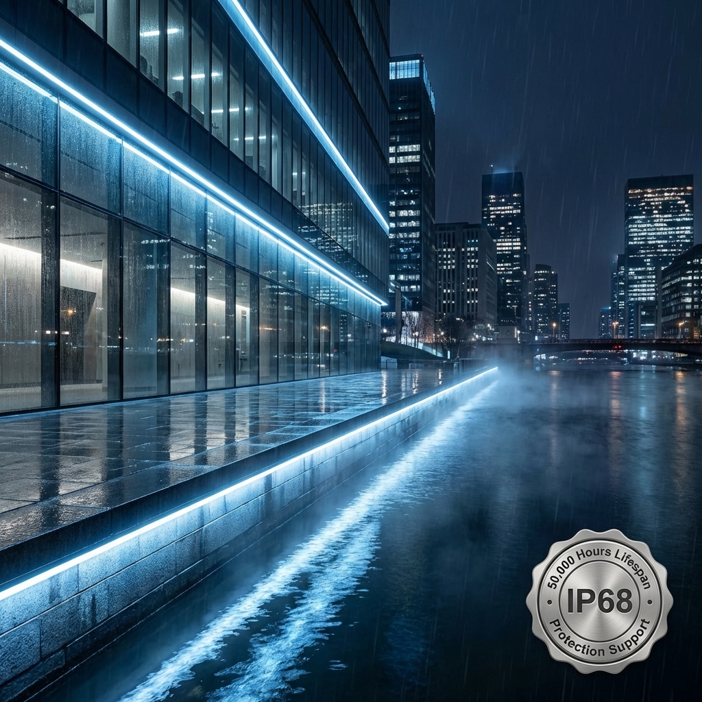 5050大功率贴片冰蓝光蓝色模顶LED灯珠：技术详解与应用全解析